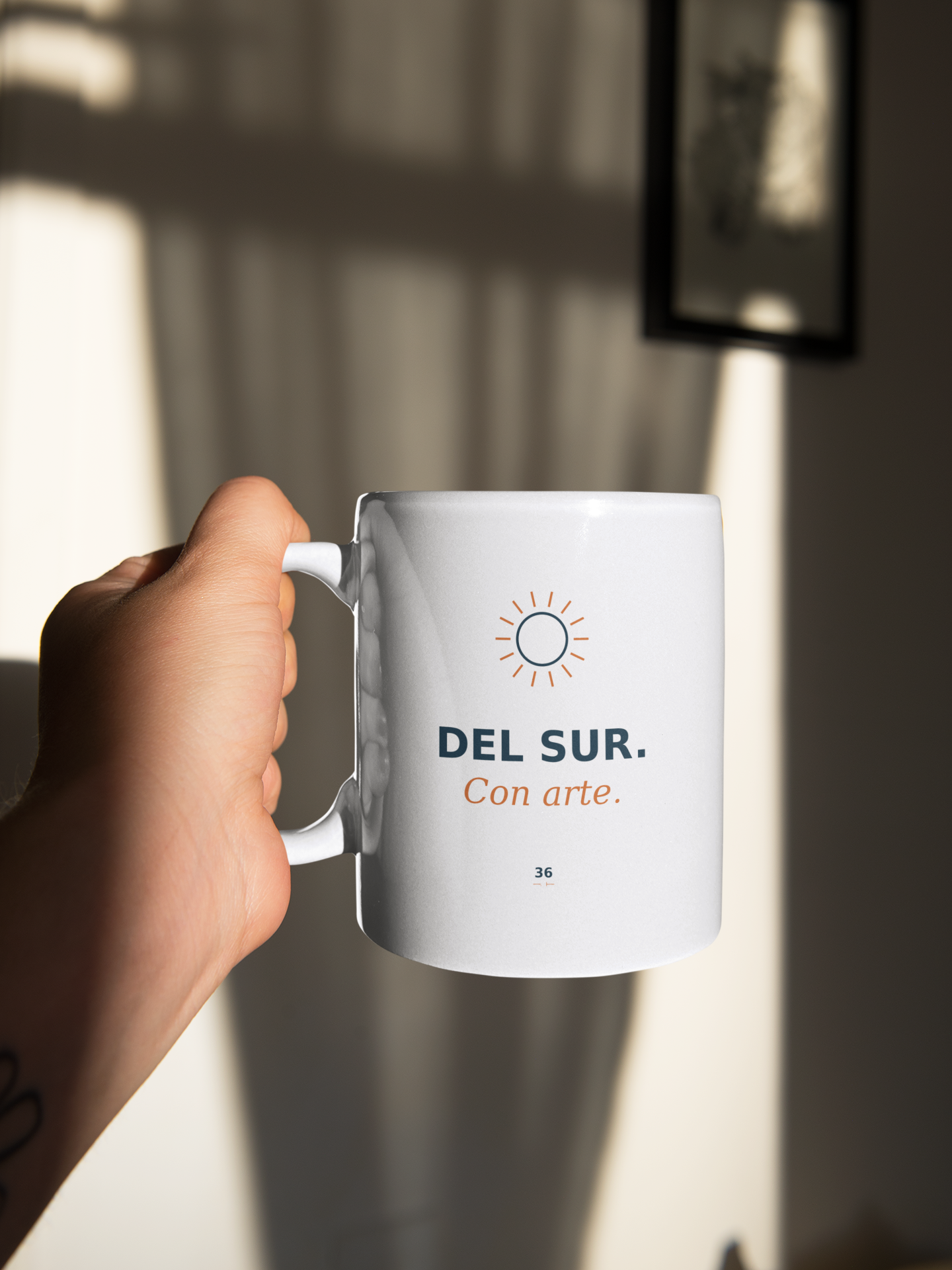 Taza de cerámica